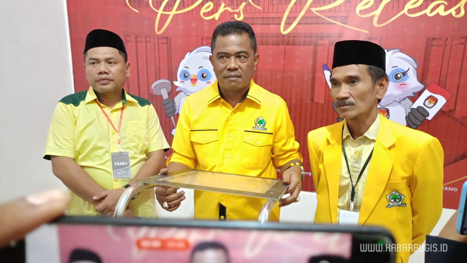 5 Petahana DPRD Maju Lagi, Usman Marham Optimis Partai Golkar Pinrang Raih Kemenangan