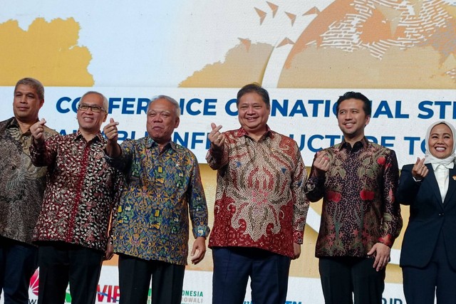 Jadi Menteri Pertama Pindah ke IKN, Airlangga Hartarto Ajak Basuki Ngopi di Nusantara