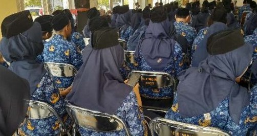 Dico Ganinduto Berang Ada ASN Asyik Main HP dan Ngobrol Saat Dirinya Berpidato