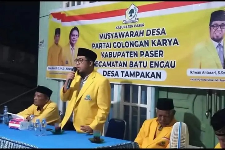 Optimis Menang! Ikhwan Antasari Targetkan Golkar Paser Raih 7 Kursi DPRD di Pemilu 2024