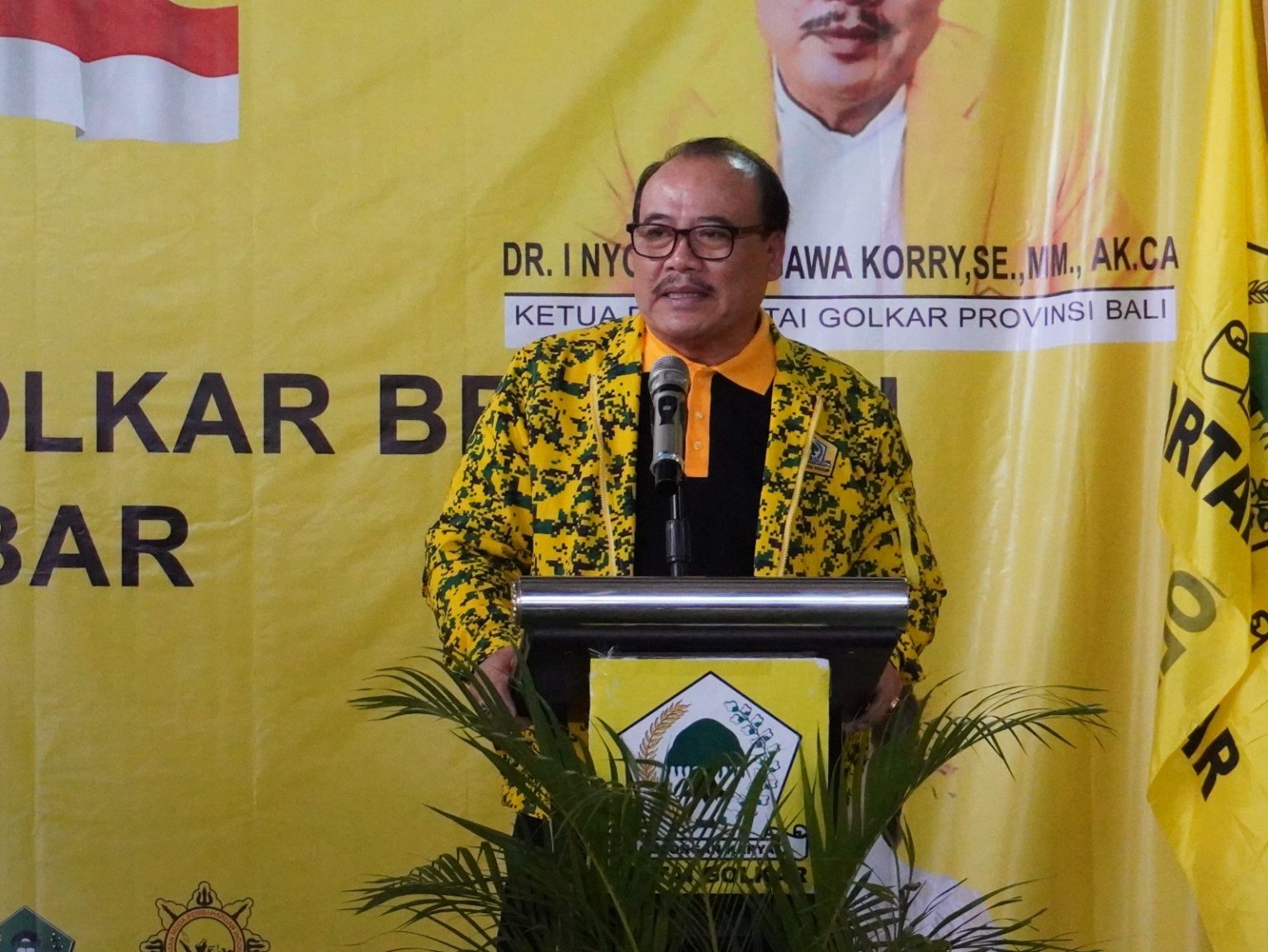 Buka Acara Perempuan Golkar Bersatu, Sugawa Korry Harap Internal Solid dan Fokus Hadapi Pemilu 2024