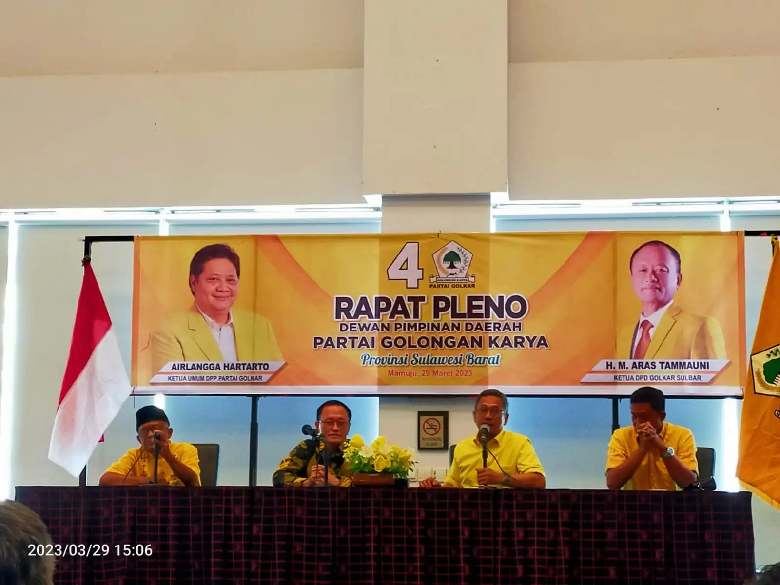 Rapat Pleno Tetapkan Andi Muslim Fattah Jabat Sekretaris DPD I Partai Golkar Sulbar