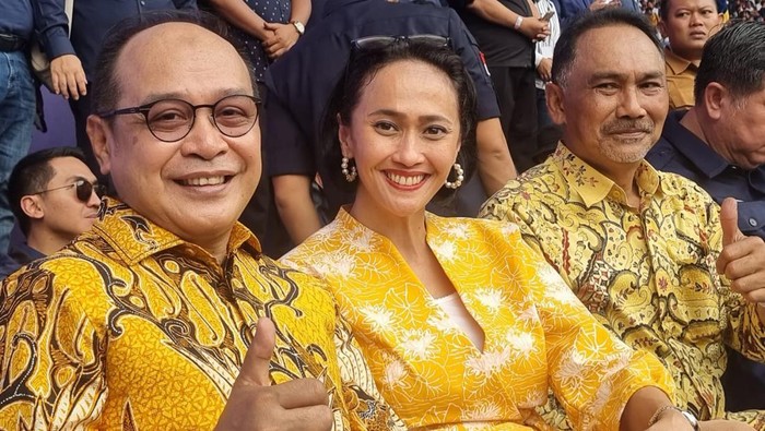 Supriansa, Christina Aryani dan Rizal Mallarangeng Hadiri Undangan Apel Siaga Partai Nasdem di GBK