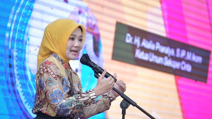 Atalia Praratya Buka Pelatihan Vokasional Sekoper Cinta 2023 di Kota Bandung