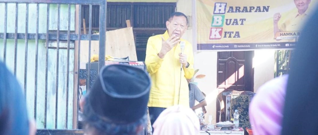 Resmikan Program Bedah Rumah di Kelurahan Daya, Warga Dukung Hamka B Kady Maju Kembali Ke Senayan