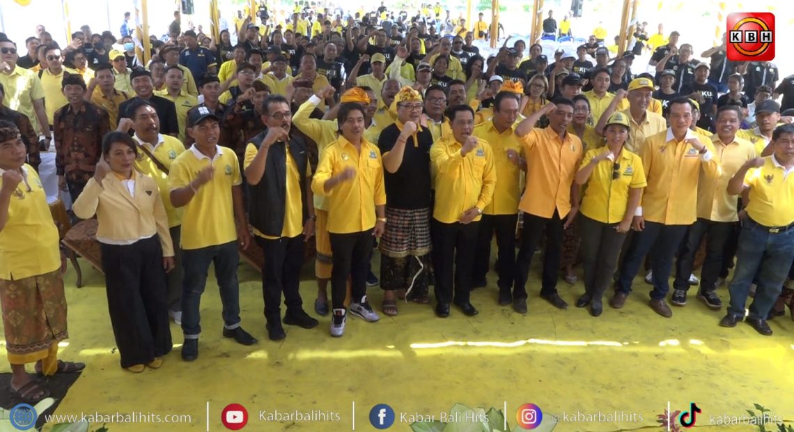 Konsolidasi Intensif, Wayan Suyasa Optimis Golkar Raih Target 12 Kursi DPRD Badung di Pemilu 2024