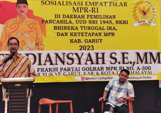 Ferdiansyah Gelar Sosialisasi 4 Pilar Kebangsaan Bagi Masyarakat Garut