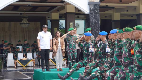 Meutya Hafid Minta Pangdam I/BB Baru Mayjen TNI Mochammad Hasan Jaga Sinergitas