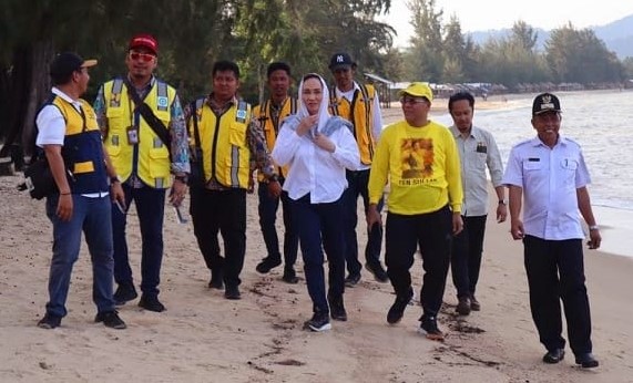 Kucurkan Dana Rp.15 Miliar, Cen Sui Lan Benahi Penataan Kawasan Pantai Pongkar, Karimun