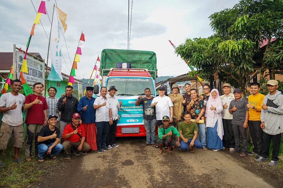 Rohidin Mersyah Pimpin Pelepasan Pengiriman Kopi Robusta Bengkulu Ke PT. Mayora