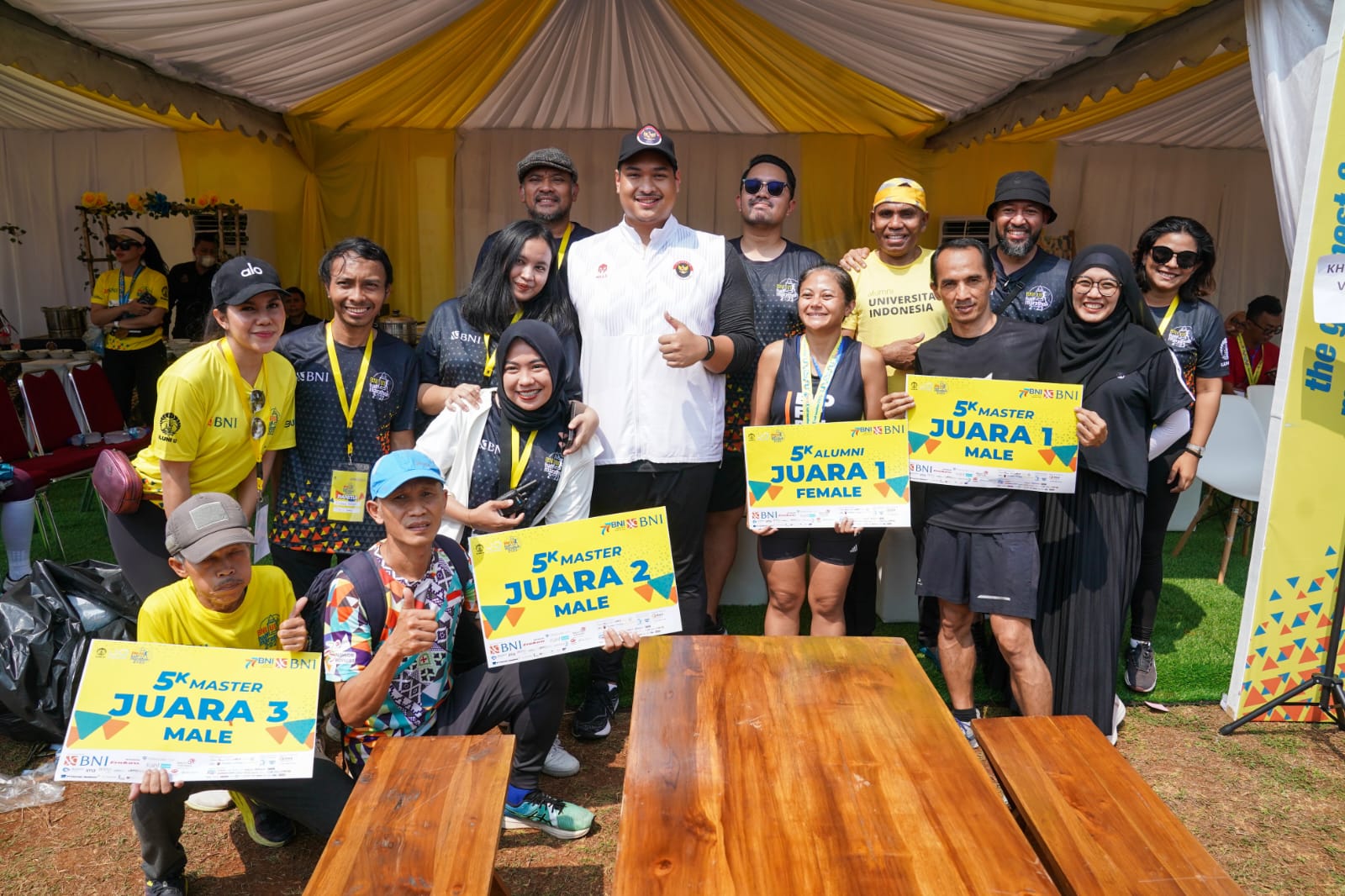 Menpora Dito Ariotedjo Dukung Gelaran BNI UI Half Marathon 2023