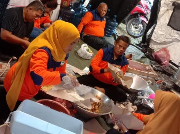 PPK Kosgoro 1957 Dirikan Dapur Umum Untuk Warga Korban Gempa Bumi Cianjur