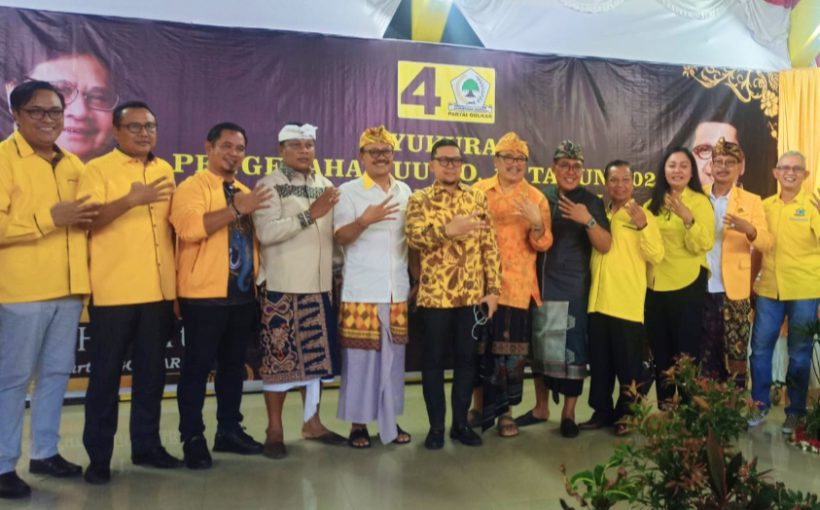 Ahmad Doli Kurnia Minta Kader Golkar Bali Kawal Implementasi UU Nomor 15 Tahun 2023