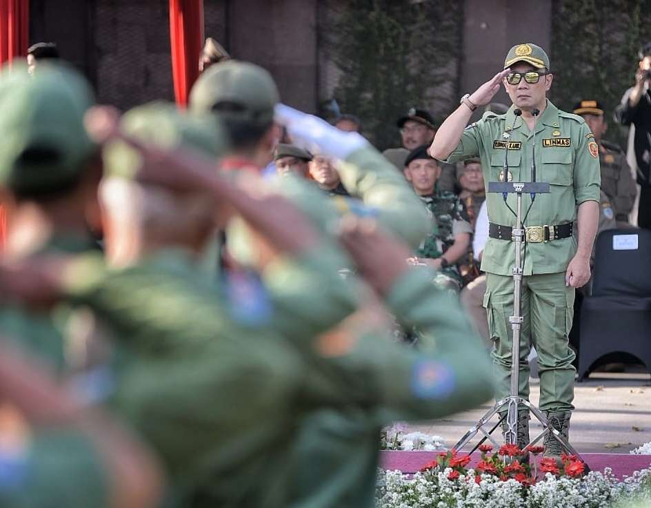 Ridwan Kamil Minta Linmas Jadi Ujung Tombak Keamanan Lingkungan Rumah Warga Yang Mudik