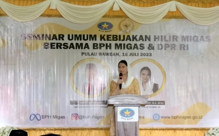 Dyah Roro Esti Gelar Seminar Kebijakan Hilir Migas di Pulau Bawean