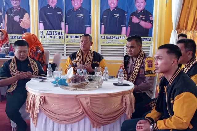 Komitmen Menangkan Partai Golkar, Avi Cenna Isnaini Lantik Pengurus AMPI Bandar Lampung