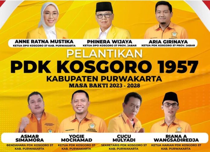 Pimpin Kosgoro 1957 Purwakarta, Yogie Mochamad Janjikan Kemenangan Untuk Partai Golkar di Pemilu 2024