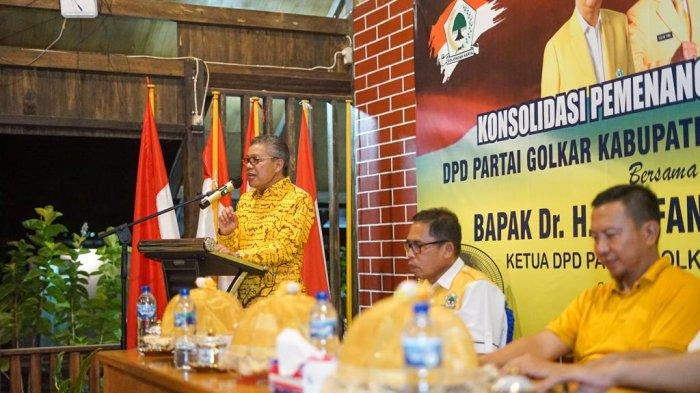 Taufan Pawe Minta Kader Golkar Selayar Tancap Gas Menangkan Airlangga Hartarto Presiden 2024