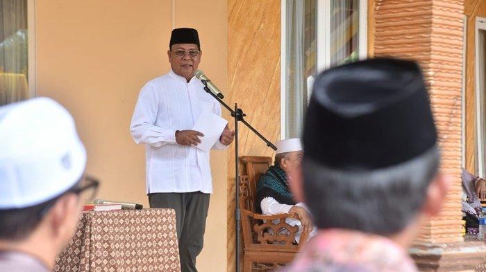 Sahbirin Noor Gelar Halal Bi Halal Bersama Keluarga Besar Ponpes Nurul Hijrah di Jorong Kabupaten Tala