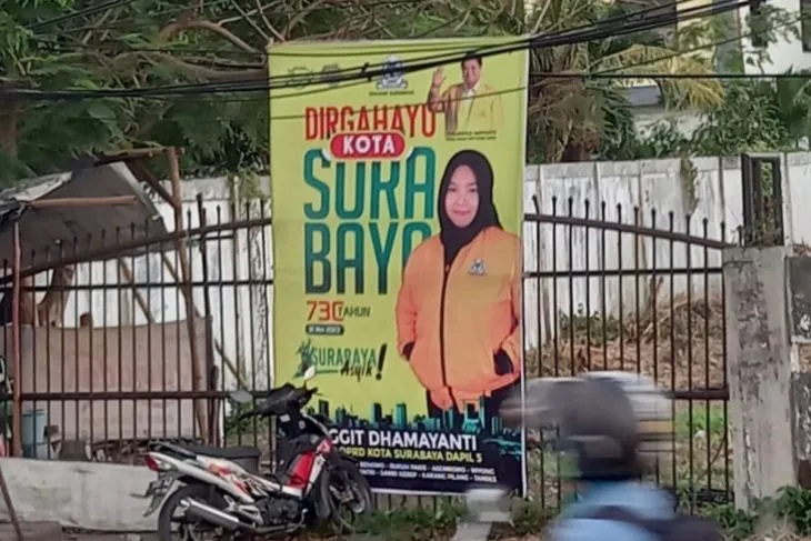 Arif Fathoni Instruksikan Bacaleg Partai Golkar Semarakkan Hari Jadi ke-730 Kota Surabaya