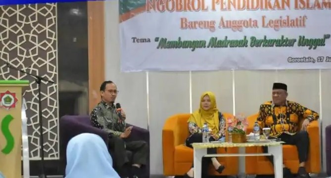 Ngobrol Pendidikan Islam, Idah Syahidah Jadi Tempat Curhat Para Guru Agama di Gorontalo