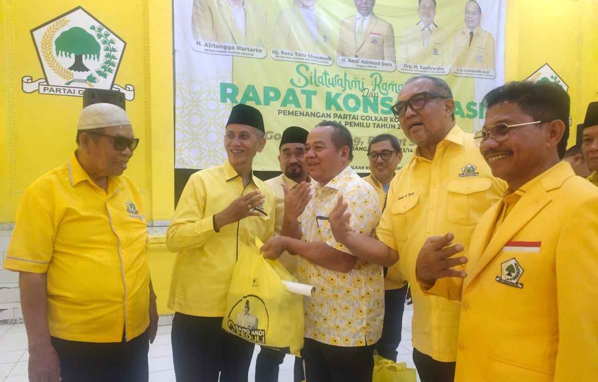 Perkuat Konsolidasi, Kader Golkar Kota Tangerang Solid Menangkan Sachrudin Jadi Walikota