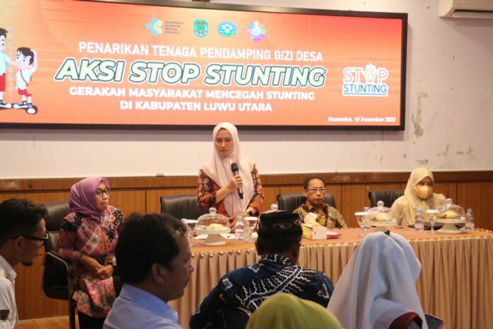 Indah Putri Indriani Puji Pendamping Gizi Desa Yang Sukses Turunkan Angka Prevalensi Stunting di Lutra