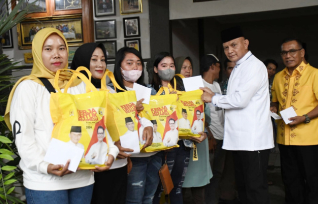 Lodewijk Paulus Manfaatkan Waktu Akhir Pekan Untuk Rekrut Pasukan Operasi Darat Partai Golkar