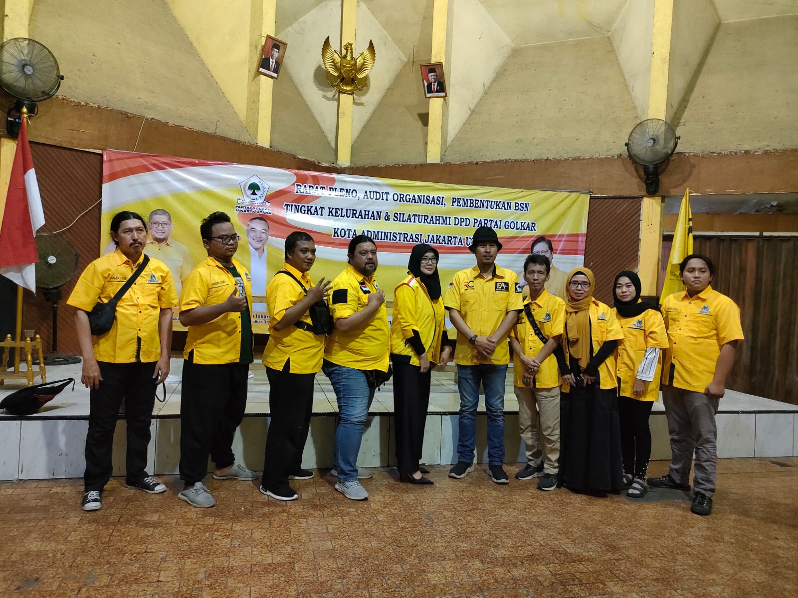 Bentuk BSN Tingkat Kecamatan di Kelapa Gading, Rizal Chaniago Berkomitmen Menangkan Partai Golkar