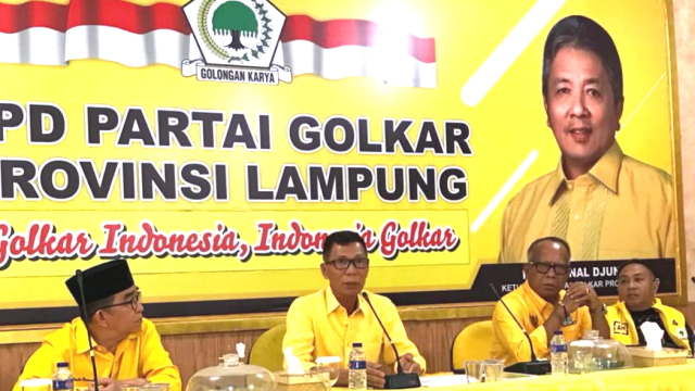 Usai Pemberkasan, Ismet Roni Tegaskan Partai Golkar Lampung Siap Daftarkan Caleg Ke KPU