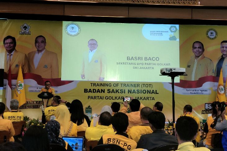 Rebut Kemenangan Pemilu 2024, Golkar DKI Jakarta Bentuk Badan Saksi