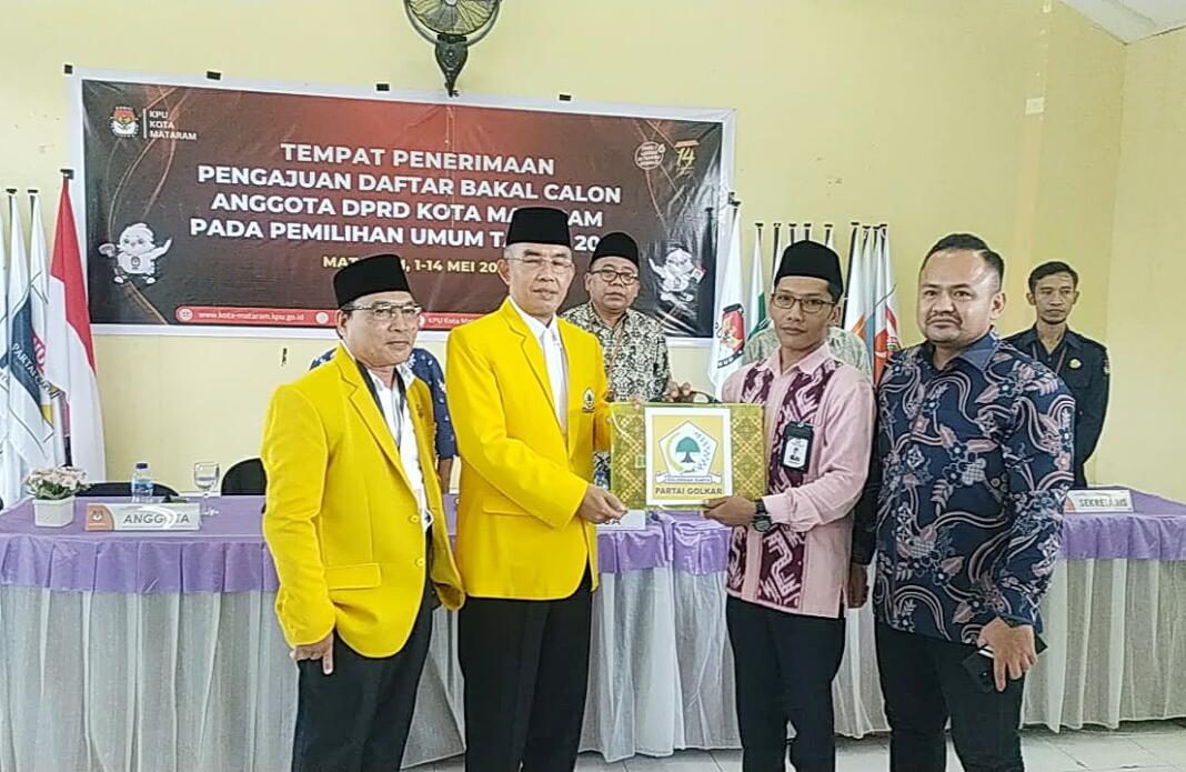 TGH Mujiburrahman Optimis Partai Golkar Kota Mataram Raih 10 Kursi DPRD di Pemilu 2024