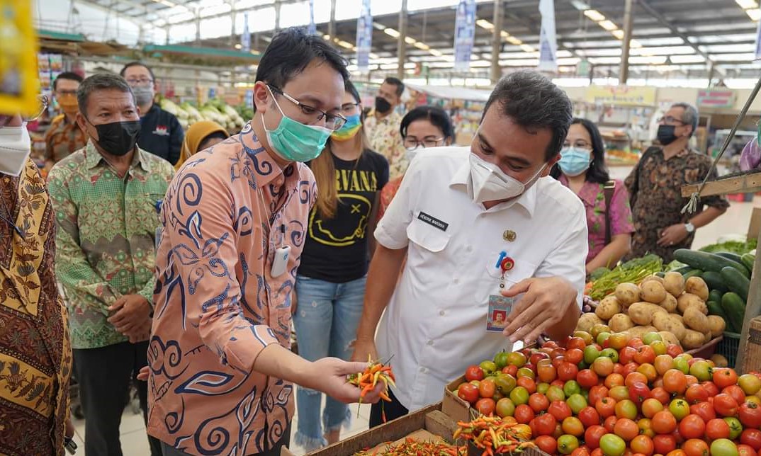 Wamendag Jerry Sambuaga Bawa Rp.90 Miliar Untuk Revitalisasi Pasar di Sulut