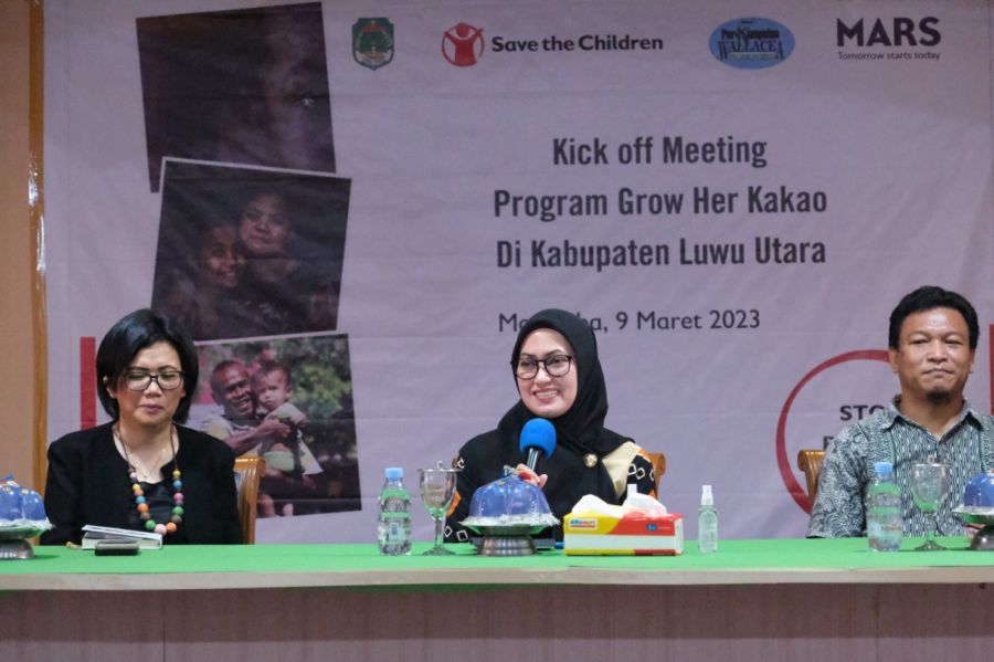 Berdayakan Perempuan dan Anak, Indah Putri Indriani Gagas Program Grow Her Kakao