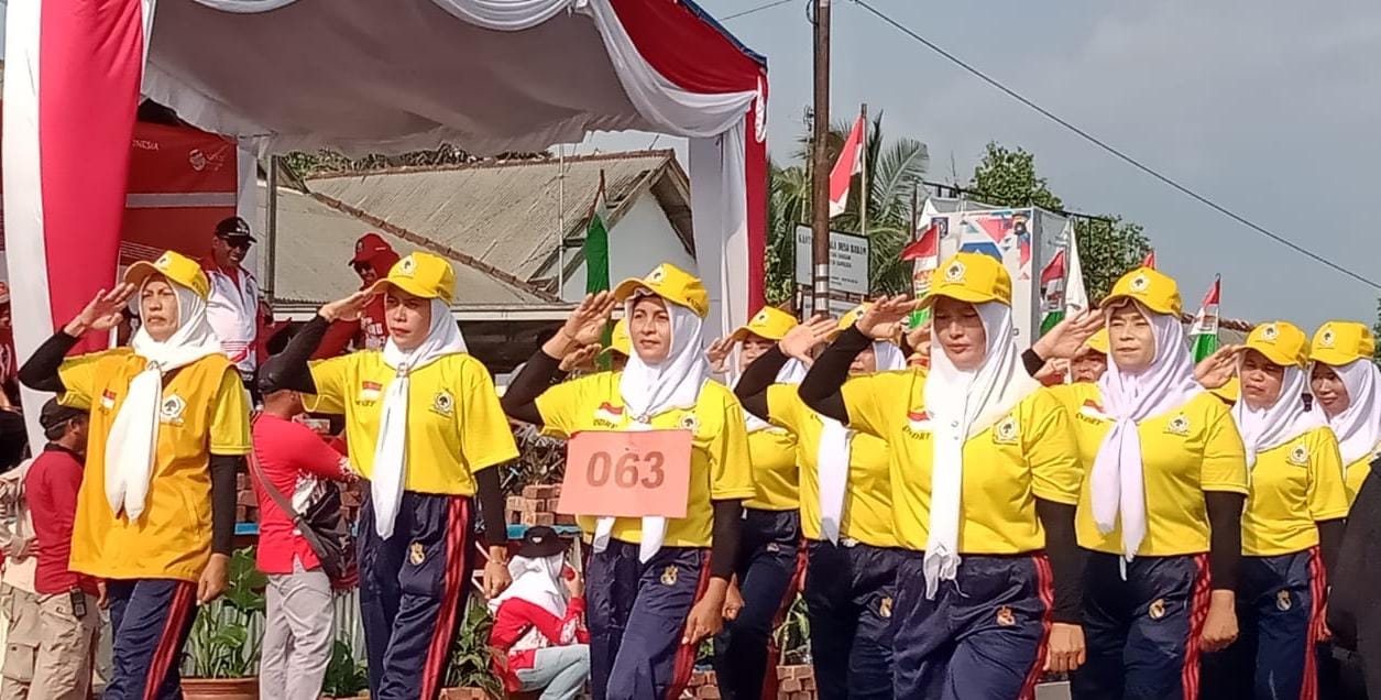 Emak-Emak Gaul Golkar ‘Milenial’ Semarakkan Karnaval Kemerdekaan di Bangka