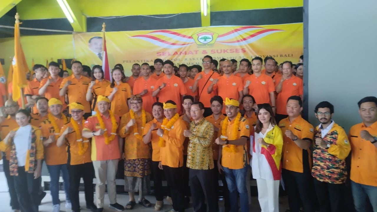 Dave Laksono Pastikan Kesiapan Mesin Politik BMK 1957 Bali Menangkan Partai Golkar di Pemilu 2024