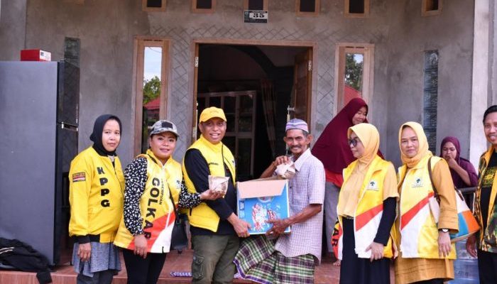 AMPG Palopo Salurkan Bantuan Kepada Masyarakat Terdampak Bencana Banjir Bandang di Telluwana