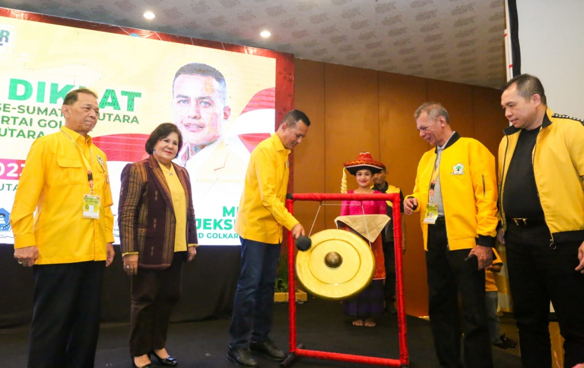 Bimtek Partai Golkar Karo, Bupati Cory Sebayang Doakan Musa Rajekshah Jadi Gubernur Sumut