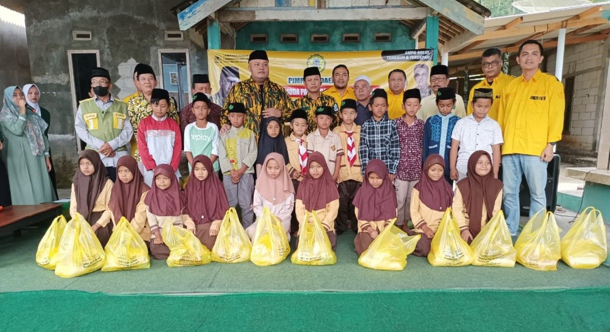 Berbagi di Bulan Ramadhan, AMPG Jateng Beri Santunan Yatim Piatu di Desa Pingit Temanggung