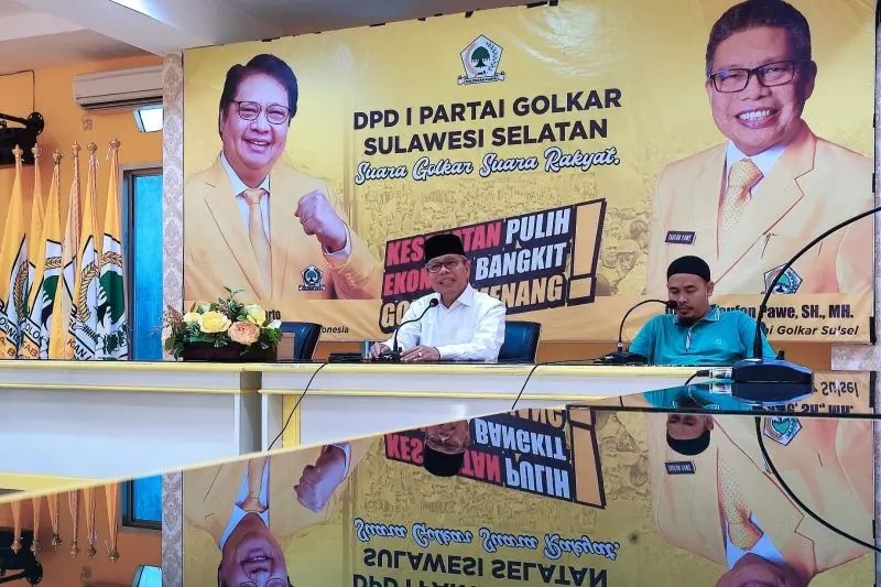 Taufan Pawe: Partai Golkar Sulsel Siap Pasang Badan Untuk Airlangga Hartarto