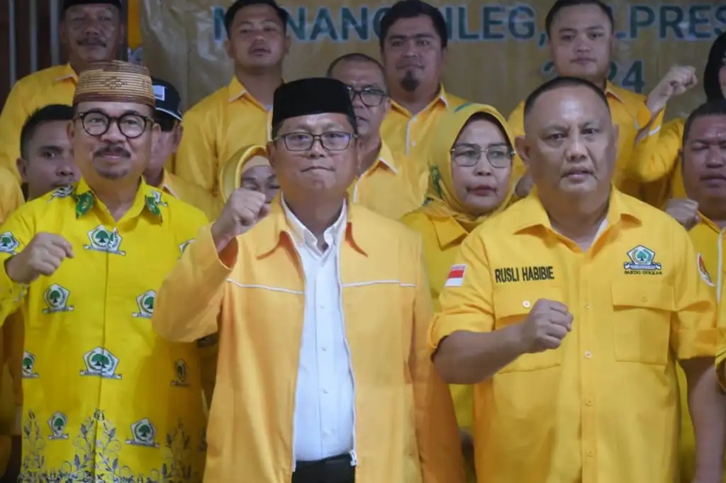 Thariq Modanggu Resmi Dilantik Pimpin Partai Golkar Gorontalo Utara