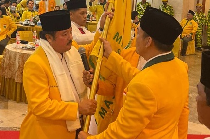 Lantik Pengurus Satkar Ulama DKI Jakarta, Idris Laena Optimis Golkar dan Airlangga Bakal Menang di Ibukota